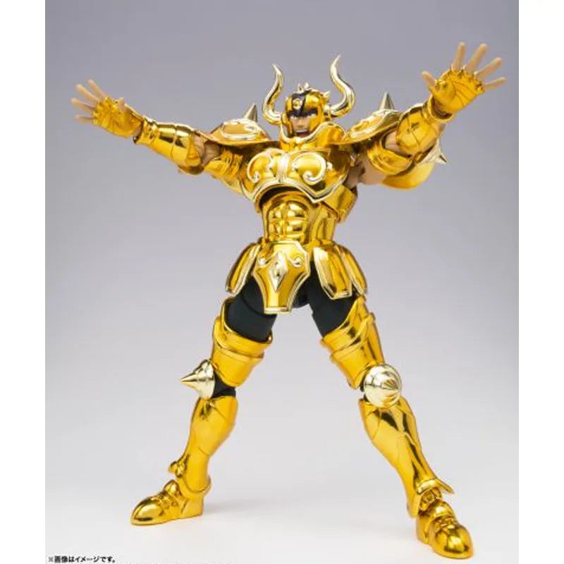 Bandai Original Myth Cloth EX Aldebaran The Taurus Anime figuras de acción juguetes para niños regalo de Navidad adornos de modelos coleccionables