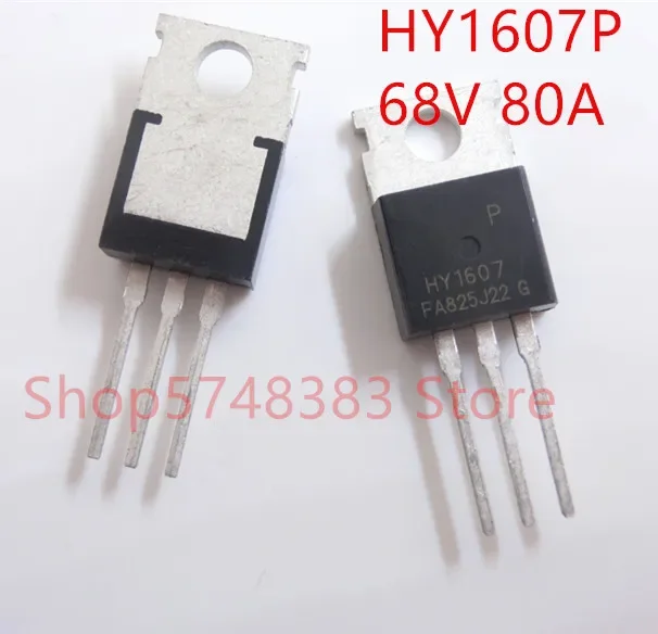 10PCS/LOT 100% new original HY1607P TO-220 HY1607B TO-263 HY1607D TO-252 HY1607 68V 80A MOS tube