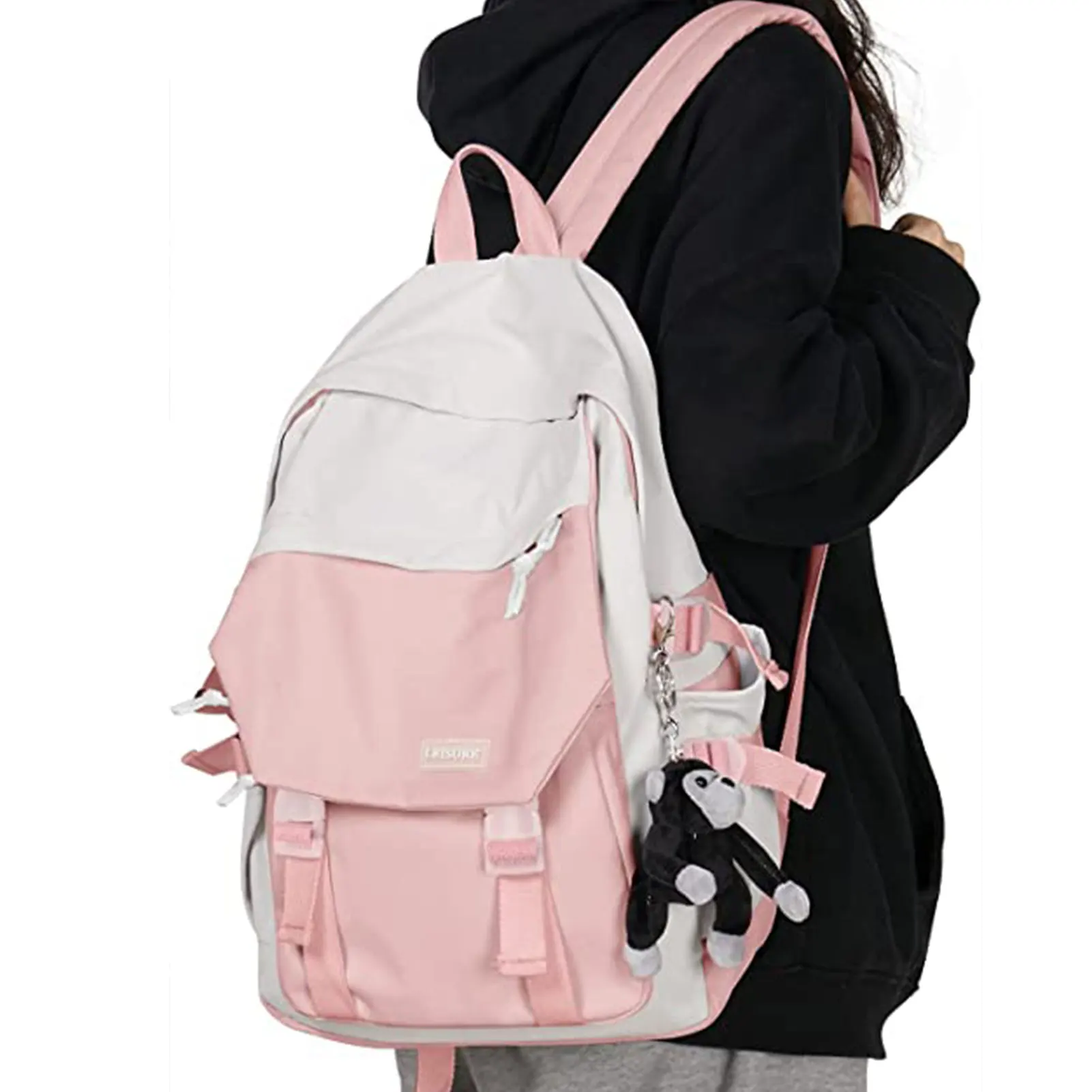 Middle School Students Bookbag Quite Durable and Firm for Travel Shopping Hiking