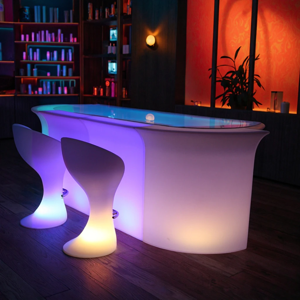Table de comptoir de Bar éclai - Home Gym Rental avis et prix