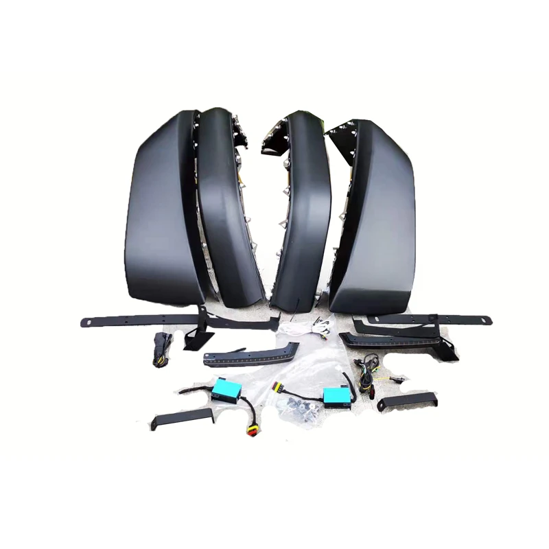 

for jeep wrangler 2007 maiker offroad auto body systems car part 4x4 fender flare fo JL accessories fender with light