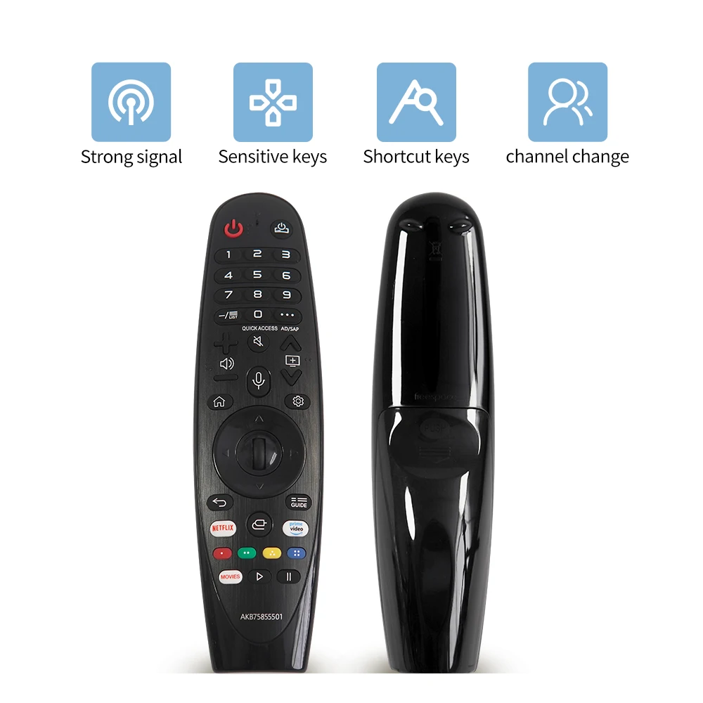 New MR20GA AKB75855501 Universal TV Remote Control  Suitable For LG Smart TV With Netflix Keys