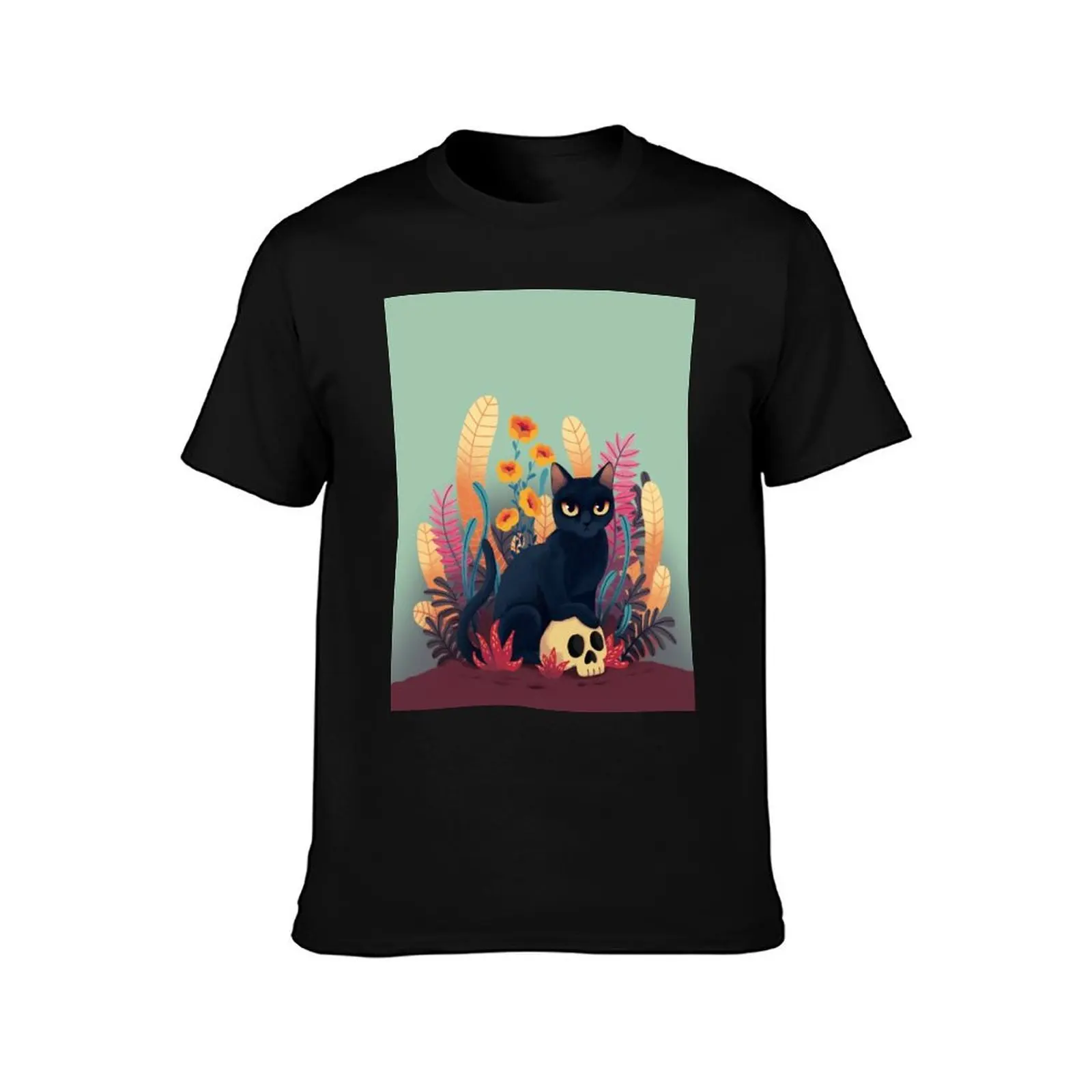 Skull kitty T-Shirt Breathable Travel T-Shirt