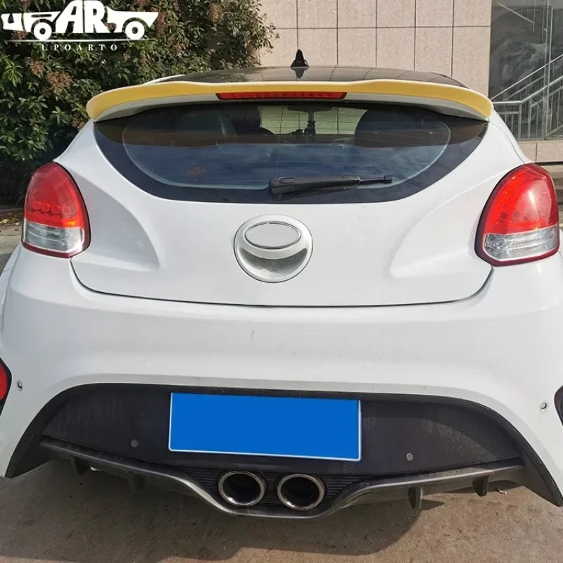 Car Automotive Spoilers ABS Rear Roof Wing Spoiler For Hyundai Veloster Turbo 2012 2013 2014 2015 2016 2017 2018