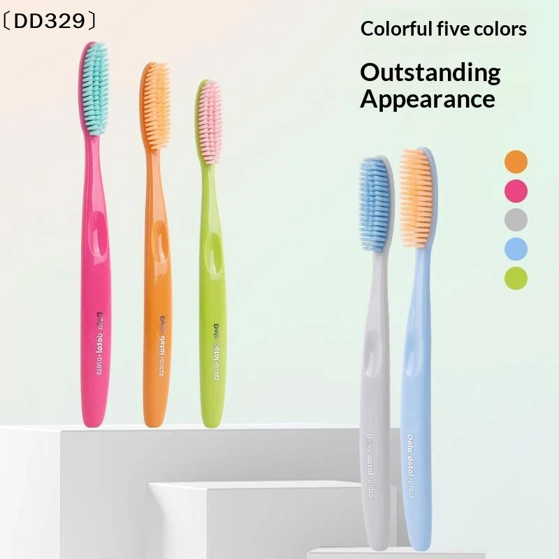5 PCS Adult Toothbrush Head Extended Widened Individual Packing Advanced Soft Bristle For Daily Oral Cleaning〔DD329〕