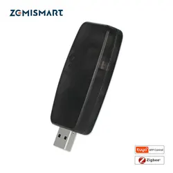 Zemismart Tuya Zigbee IR Remote Control DIY Learning Universal Infrared Remote for Air-con TV Box Fan Alexa Google Home Control