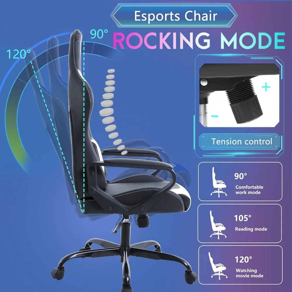 Sedia ergonomica, sedia da gioco sedia da computer