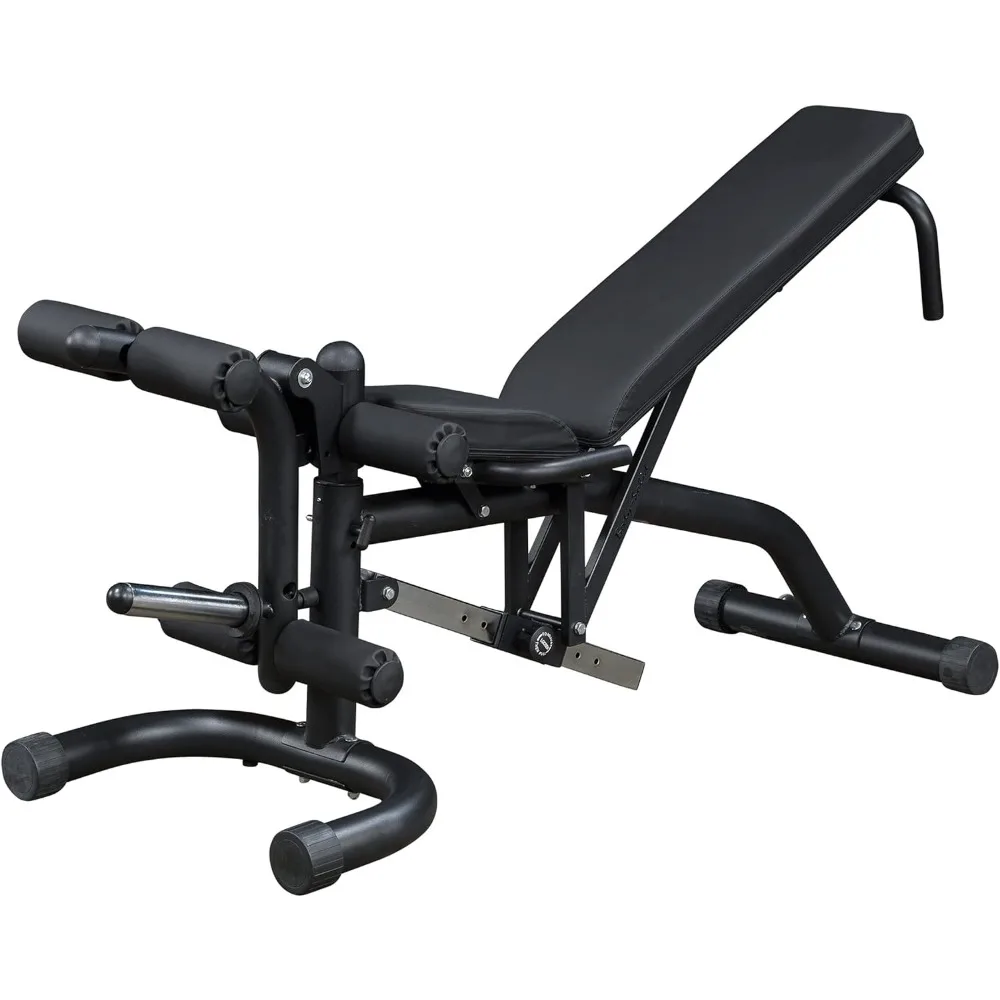 

Multiple Angles Adjustable Weight Bench for Home & Commercial Gym - Flat, Incline & Decline Bench for Workout Strength Training