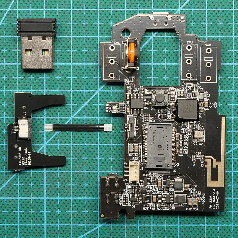 NEW Meowmouse-3395-4k-diy-finalmouse-starlight-12-pcb3395 4kReplacement PCB Board DIY Semi Finished Product Mouse Accessories