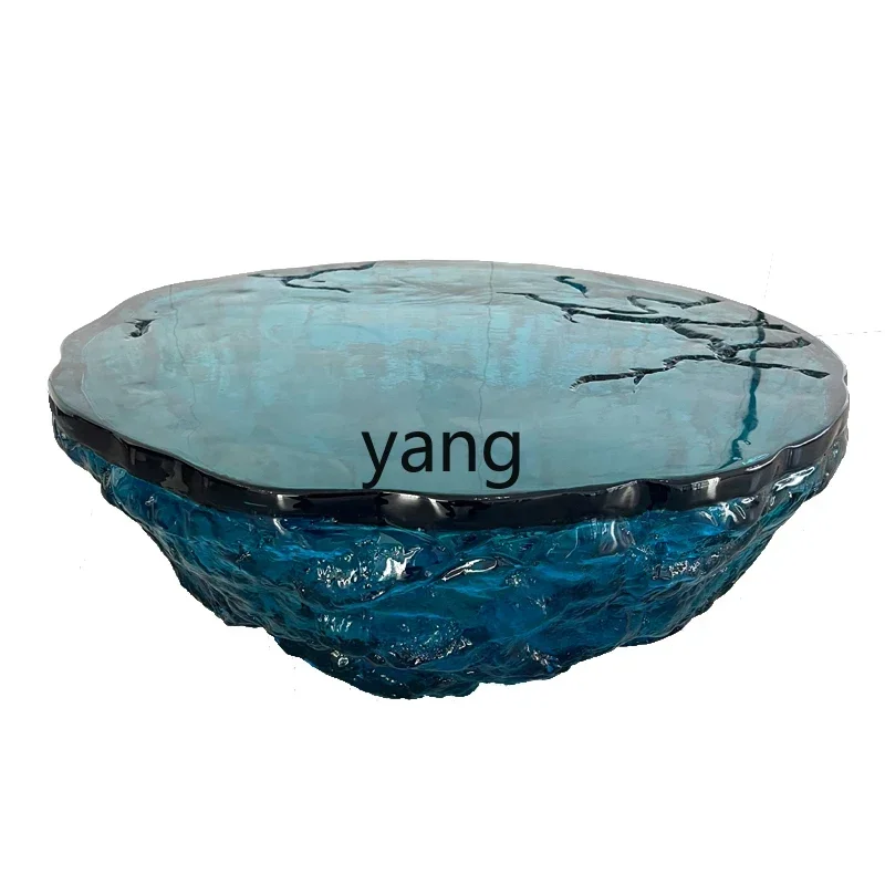 

LTT Modern Simple Coffee Table Art Creative Sculpture Designer Model Room Living Room Sofa Coffee Table