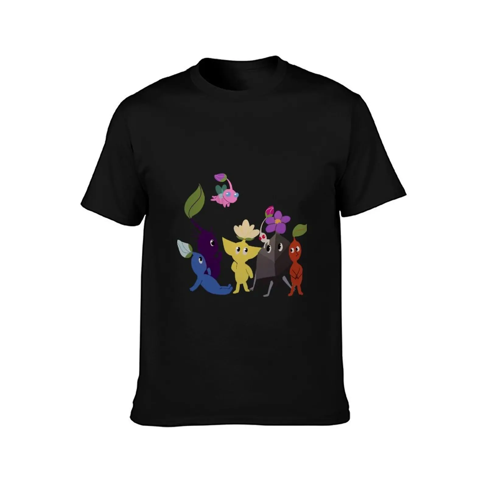 Pikmin T-Shirt Casual Fashion Print Tee Top T-Shirt