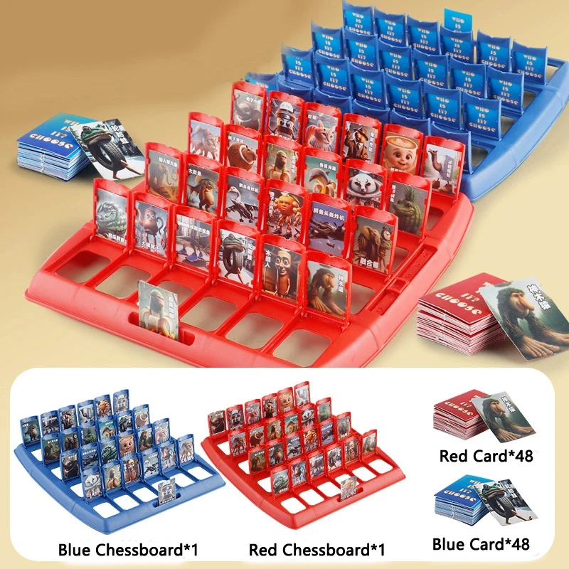 تخمين من أنا لعبة الإيطالية Brainrot لغز لعبة ببطاقات ورقية تونغ تونغ صحور Tralarero Tralala شخصين لعبة ألغاز تفاعلية #4