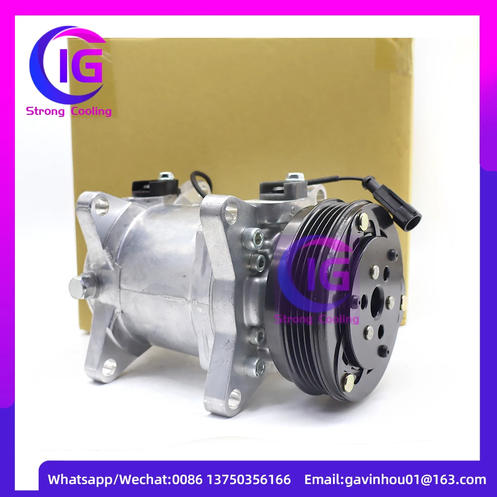 AC Compressor with Clutch For GREAT WALL V240 Petrol JSS14D401023 12V 4 Grooves