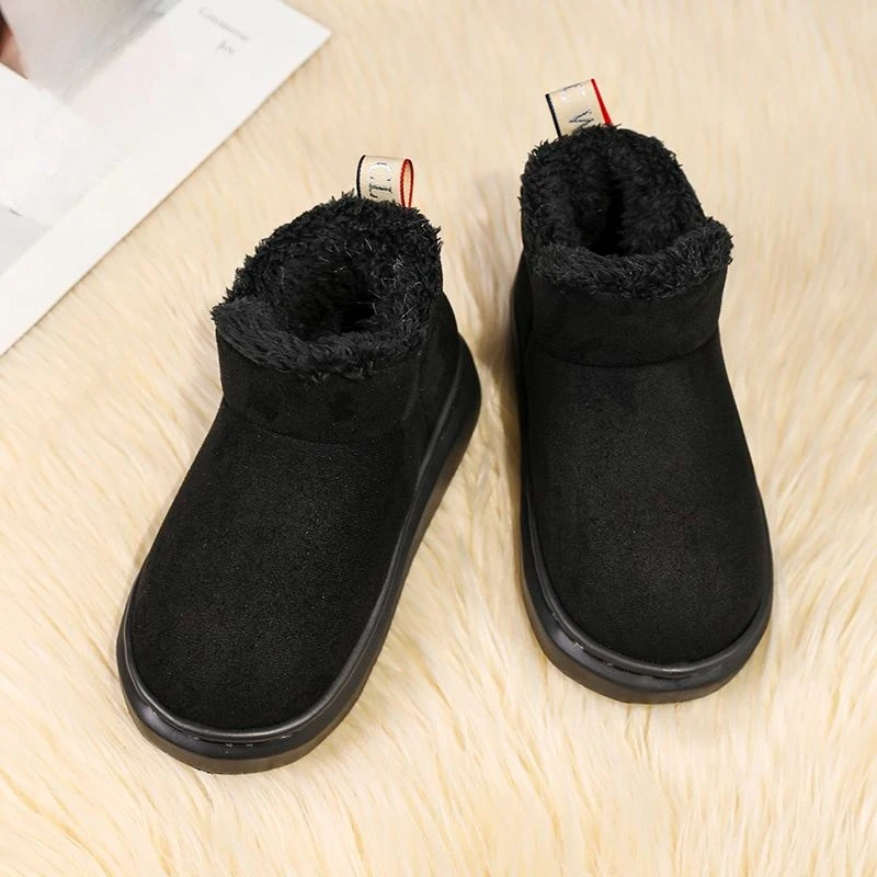 

Warm Fleece Lined Thickened Men's 2025 Winter New Snow Boots Parent Child Pair Cotton Outdoor Leisure Home Comfort
