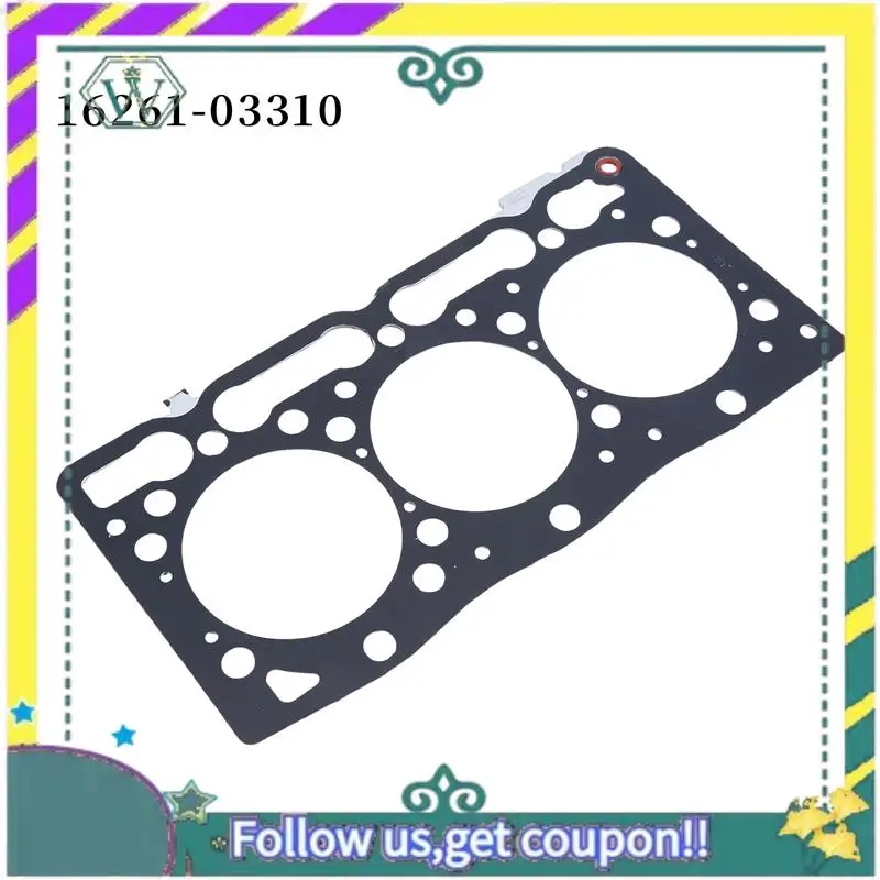 

Upgraded 1 Piece Excavator Loader Cylinder Head Gasket Construction Machinery Parts As Shown Metal For Kubota D1105 Engine 16261