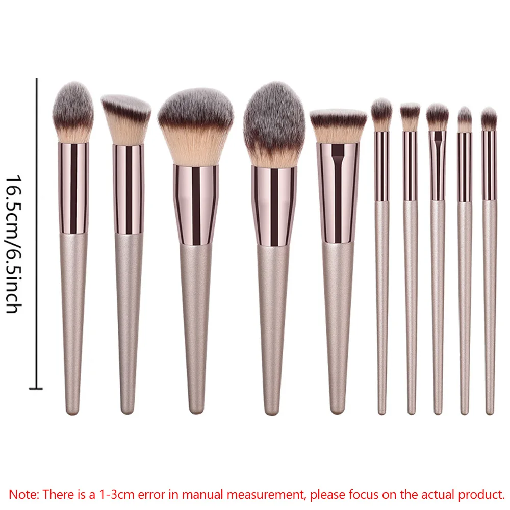5/15 قطعة مجموعة فرشاة للمكياج قسط الأساس مزج بودرة الوجه المخفي ظلال العيون أحمر الخدود المهنية ماكياج فرش أداة #2