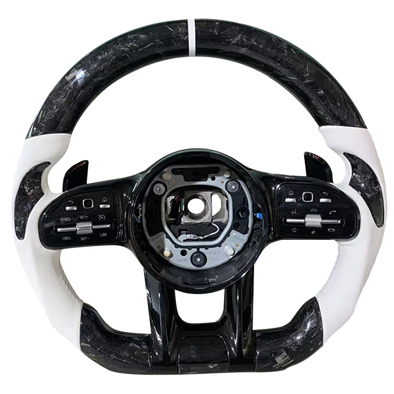 Car Interior Accessories Carbon Fibre Steering Wheel for  G-Class G500 G350 G550 G63