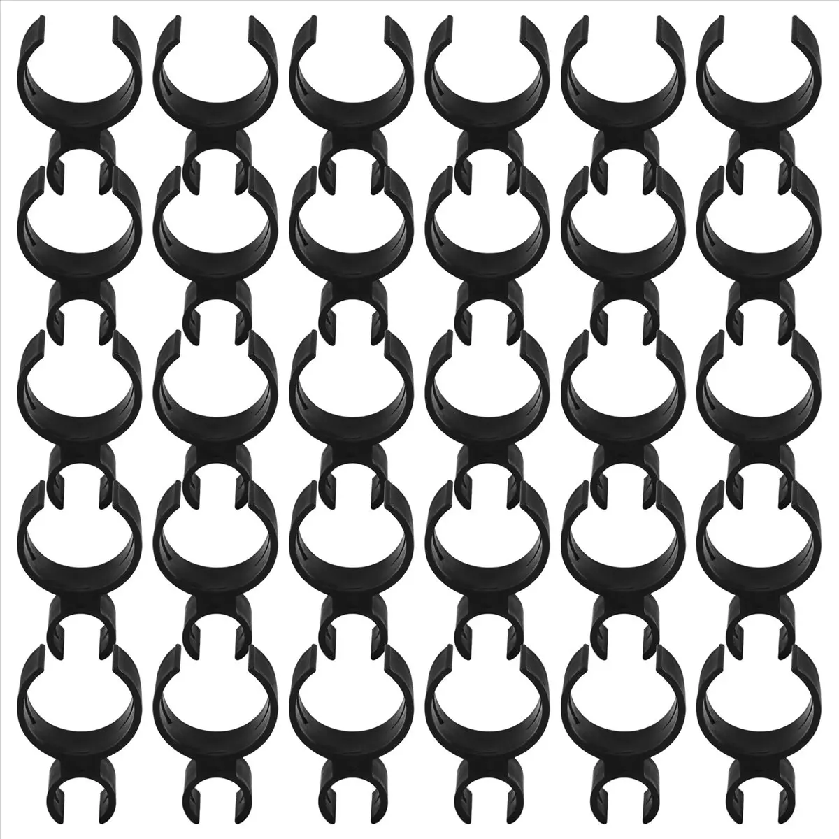 KSOL 30PCS Champagne Bottle Glitter Single Holder Safety Clips Bottle Clips for Candle Christmas Parties Wedding Ceremony