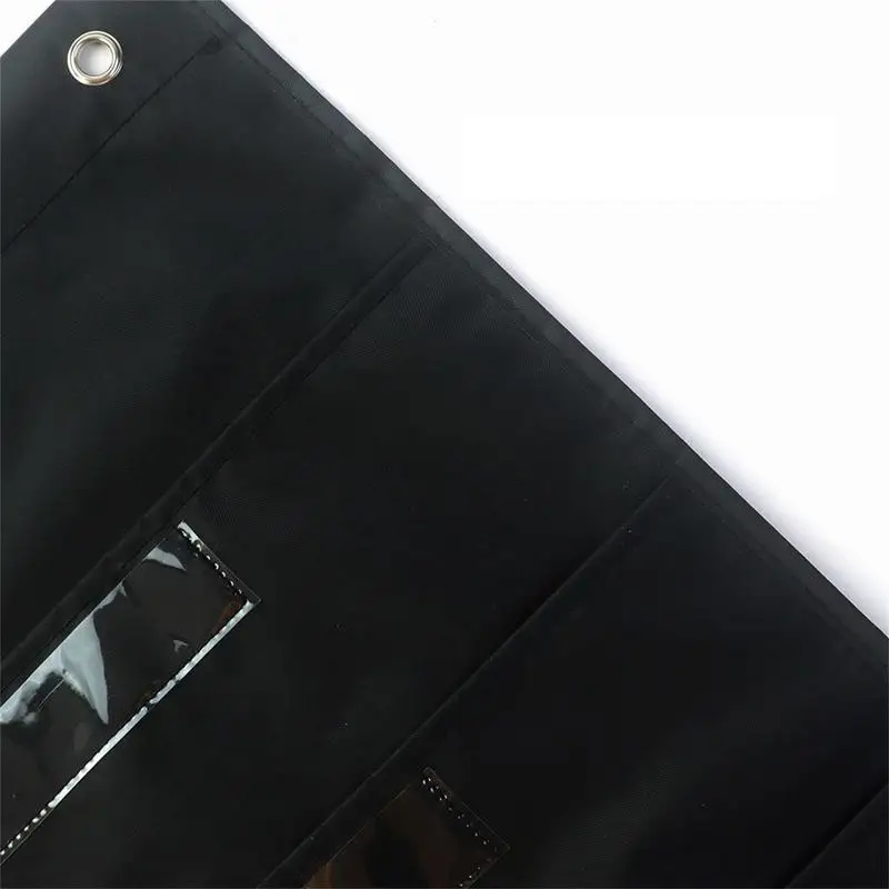 Wall Mounted File Organizer Hanging Folder Organizer With 10 Pockets Organizers With Blank Labels For Office Home Paper Document