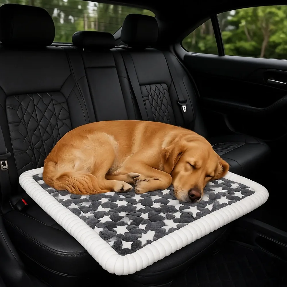 

Водонепроницаемый, устойчивый к царапинам, нескользящий, толстый, без запаха коврик-лежанка для животных на заднее сиденье автомобиля для собак и кошек