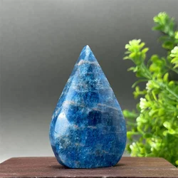 Natural Gemstone Blue  Phosphorus gray Free Form Torch Reiki Healing Meditation Energy Chakra Home Decor Gift