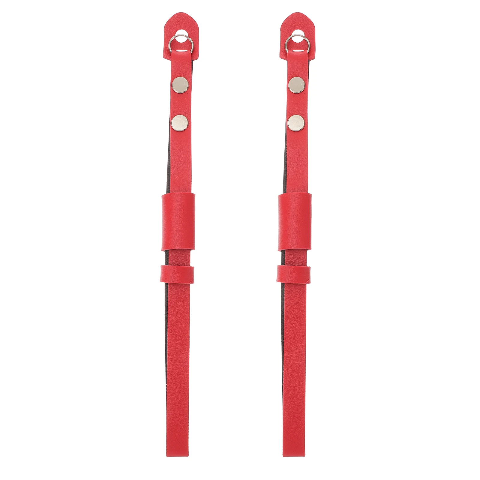 

2 Pcs Wristbands Camera Strap Hand Digital Adjustable Straps for Cameras Red Floating Lanyard