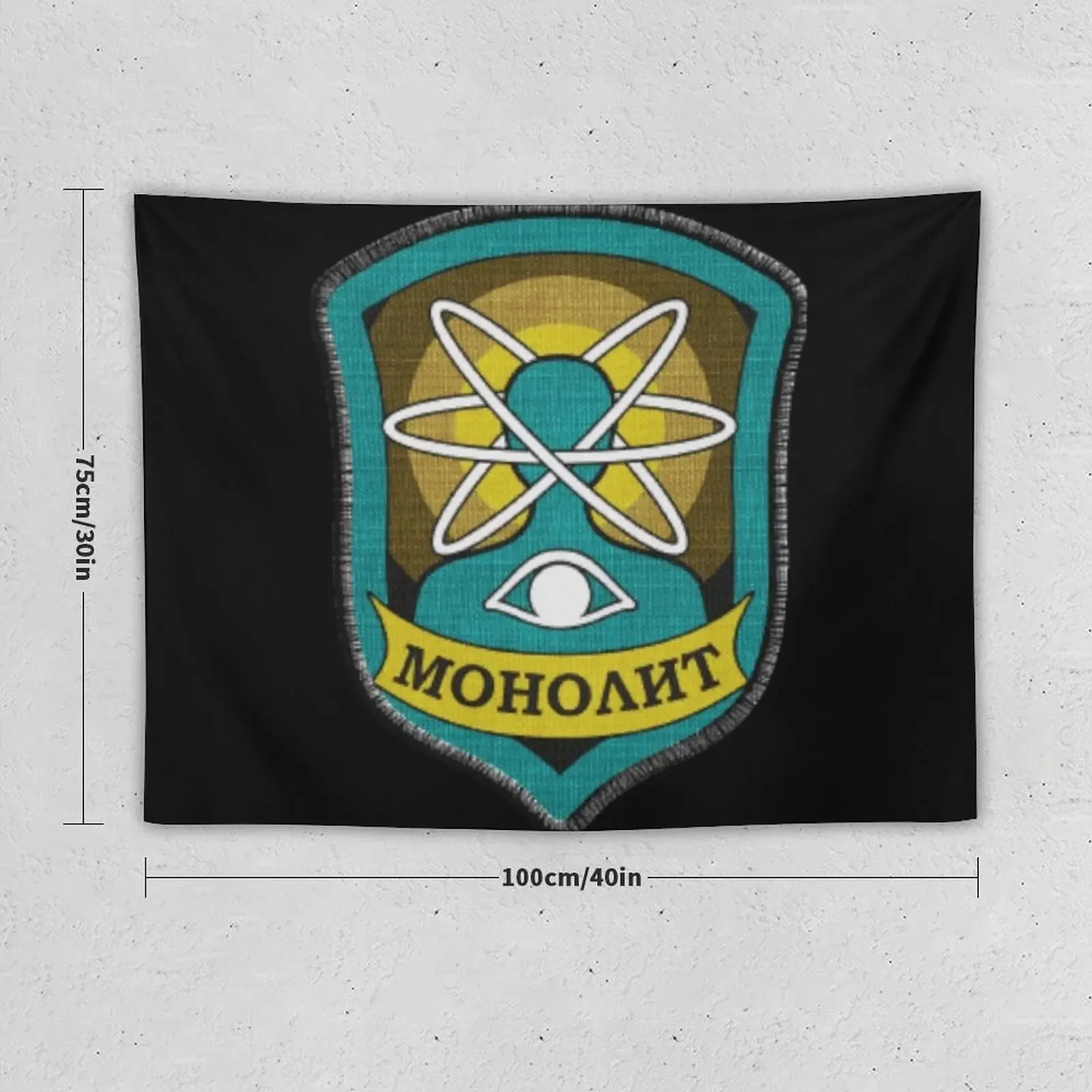 S.T.A.L.K.E.R. Monolith Patch - Monolith Faction Symbol Tapestry Things To The Room Room Design Tapestry