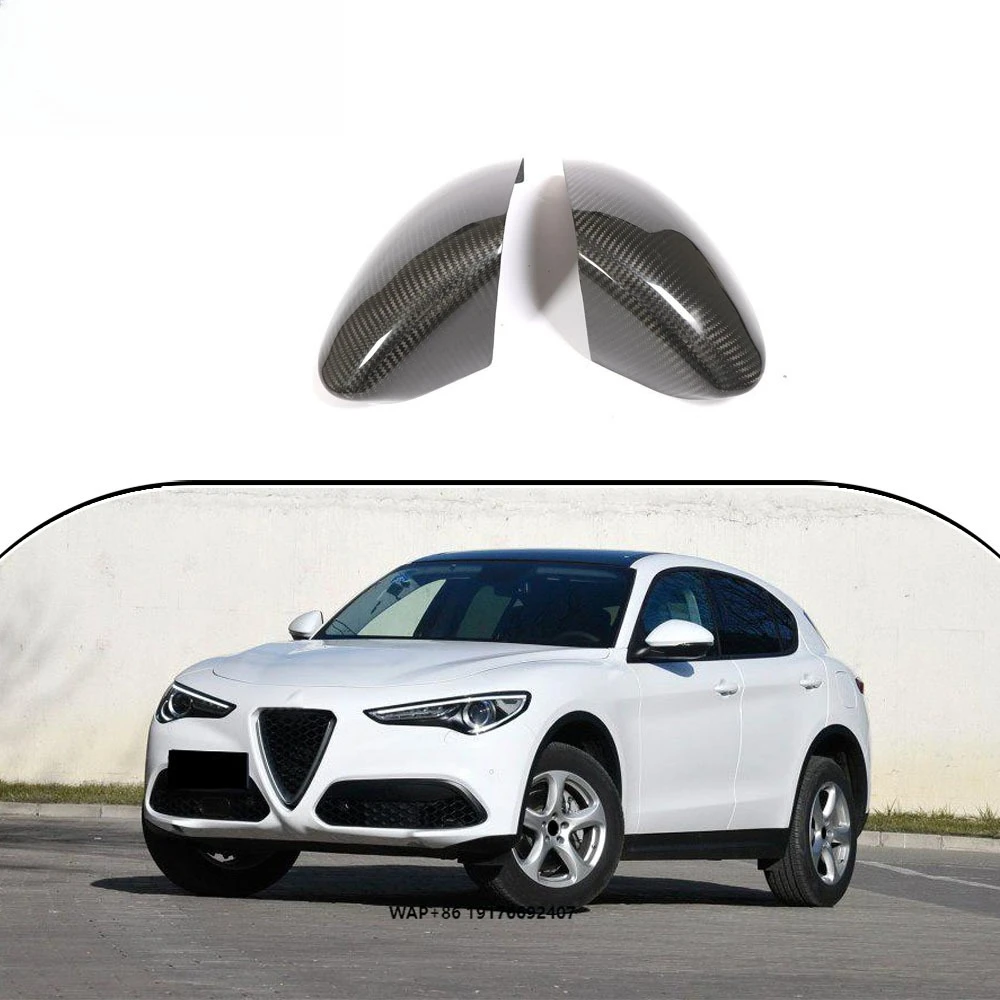 

Carbon Fiber Rearview Side Mirror forAlfa Romeo Stelvio 2017-2018 Auto Side Mirror