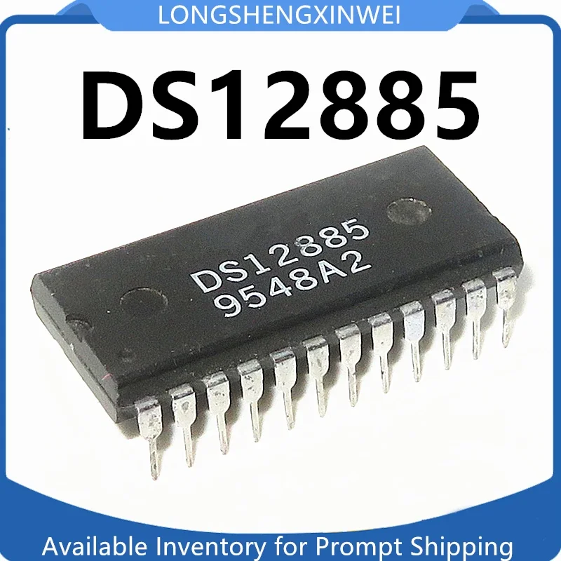 1PCS New DS12885 DIP-24 Original Real-time Clock Timer  Stock