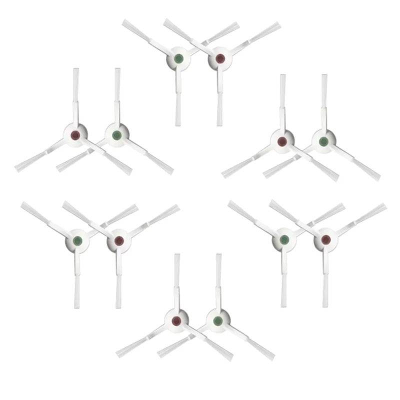 N89R 12 個 Ecovacs Debot / T20 Pro / X1 OMNI / T10 Omni / ロボット掃除機サイドブラシアクセサリースペアパーツ用