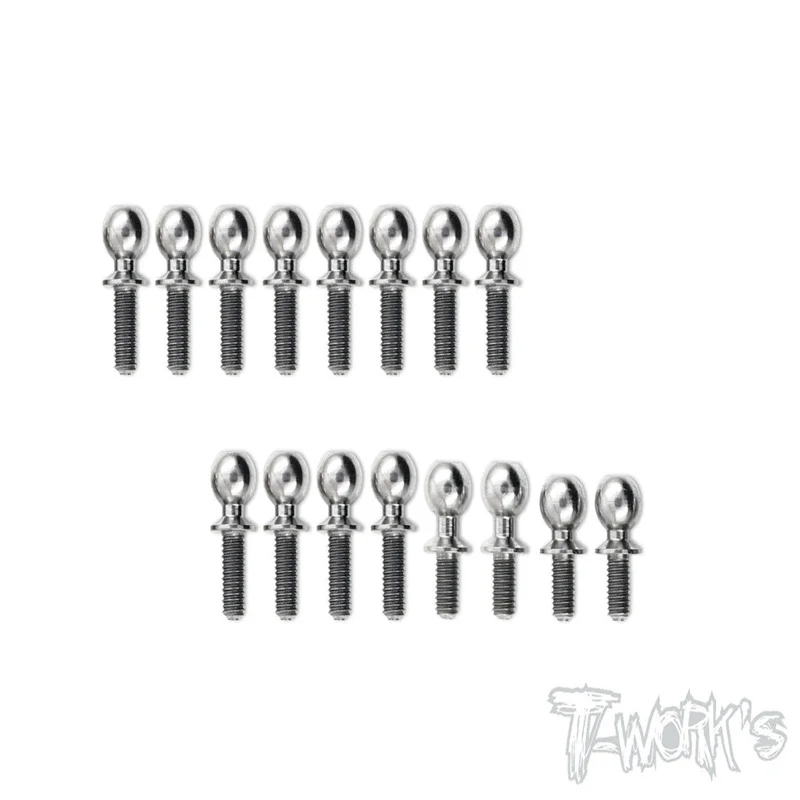 

Original T works TP-078 64 Titanium Ball End Set For TEKNO EB410 Rc part