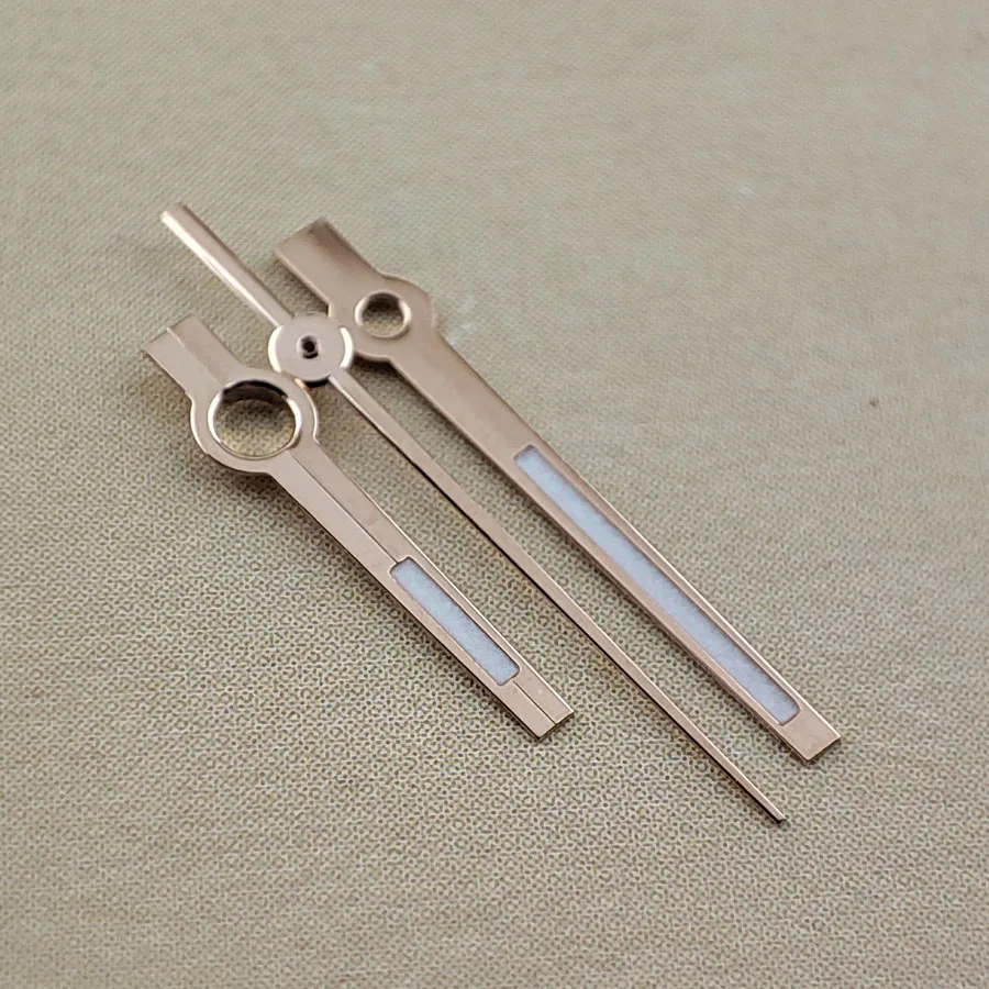Watch Accessory NH35 Hands Gold And Silver Rose Hands Green Luminous Needle Suitable For NH35 NH36 4R 7S Movement