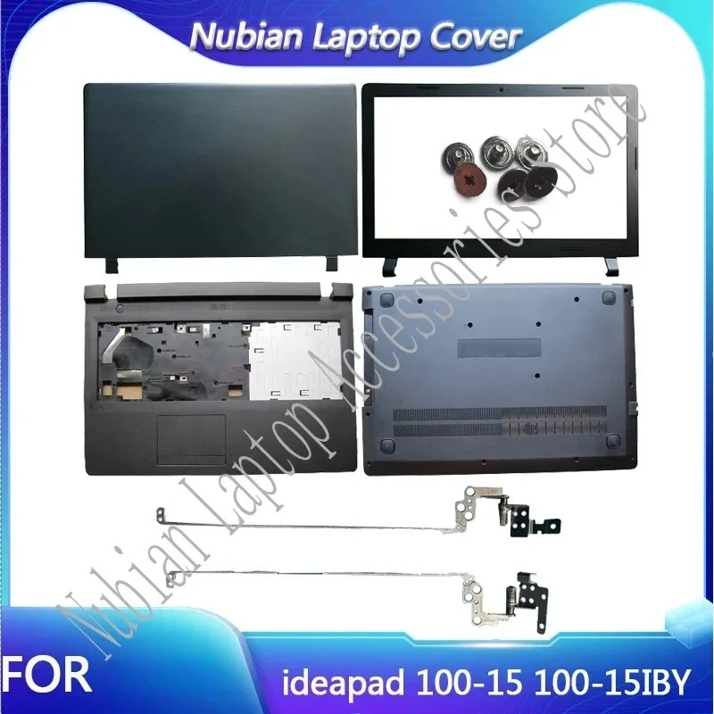 NEW For ideapad 100-15 100-15IBY B50-10 Laptop Case LCD Back Cover/Front Bezel/Hinges/Palmrest/Bottom Case