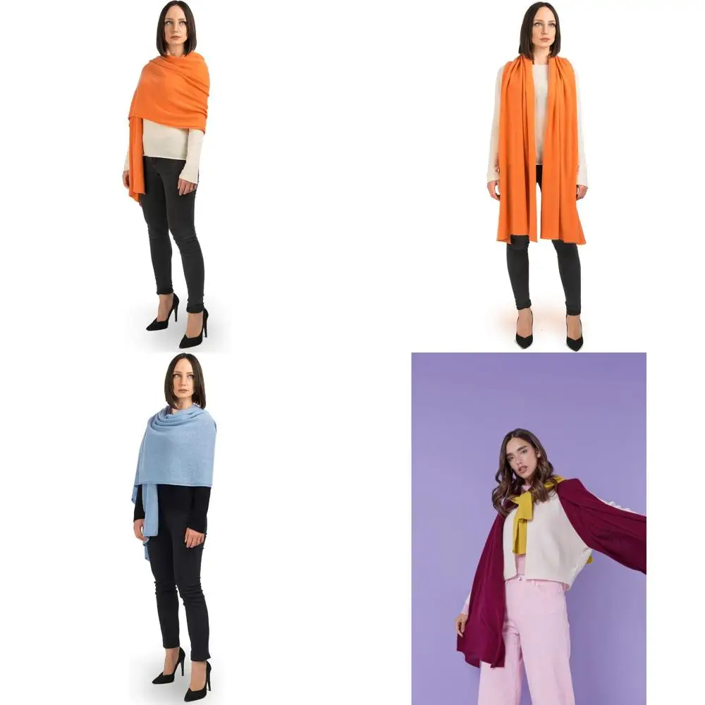 

Палантин из 100% кашемира — роскошная итальянская кашемировая накидка для элегантности и комфорта