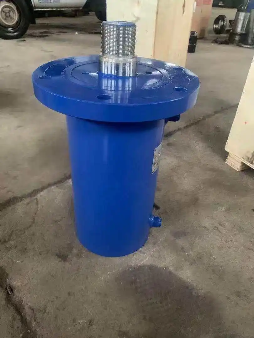 for 200 Ton Double Acting Hydraulic Cylinders 100/250 Ton Options Press Machine Threaded/Flange High Capacity Hard Chrome Plated