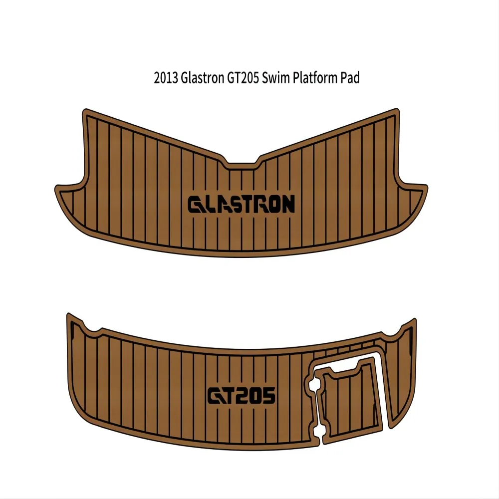 

Quality 2013 Glastron GT205 Swim Platform Cockpit Pad Boat EVA Foam Teak Deck Floor Mat