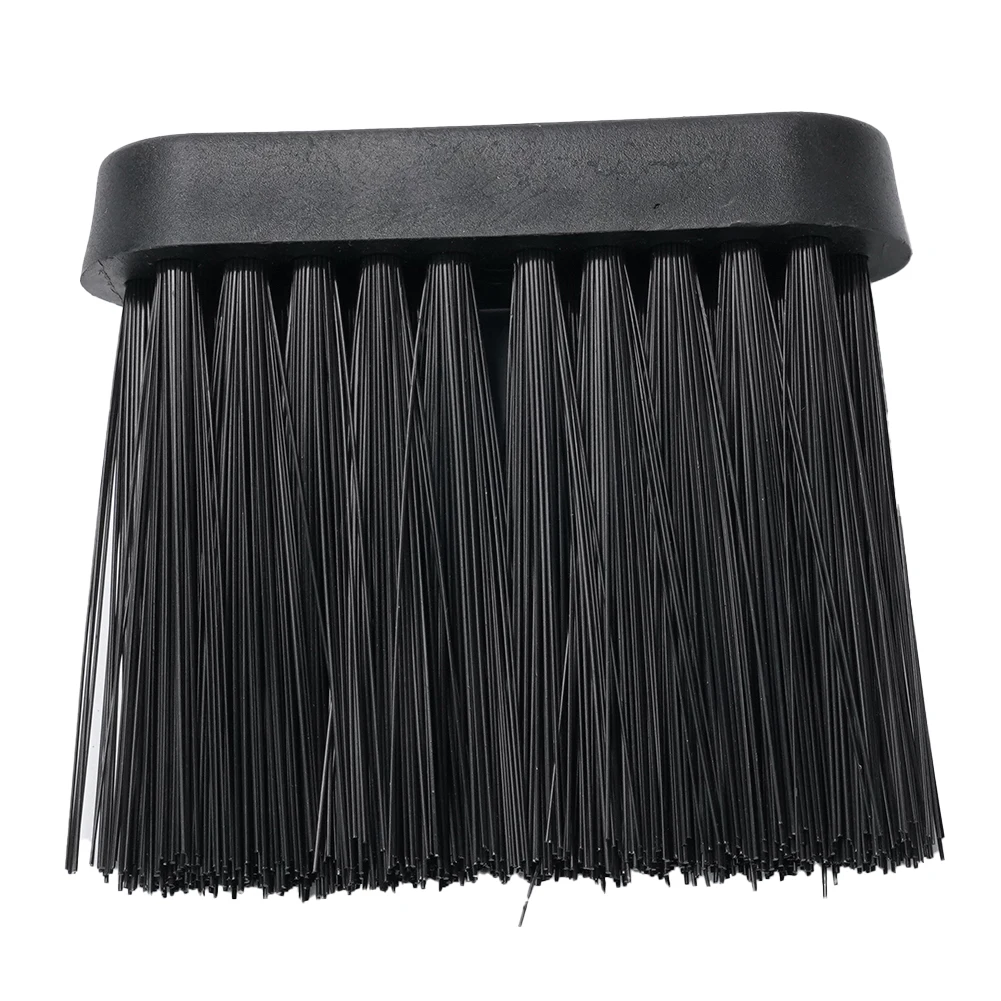 Replacement Broom Head Refill Plastic Handle Fireplace Tools Thorough Cleaning Small Size 9 7x3x8 5cm Black Color 1pc