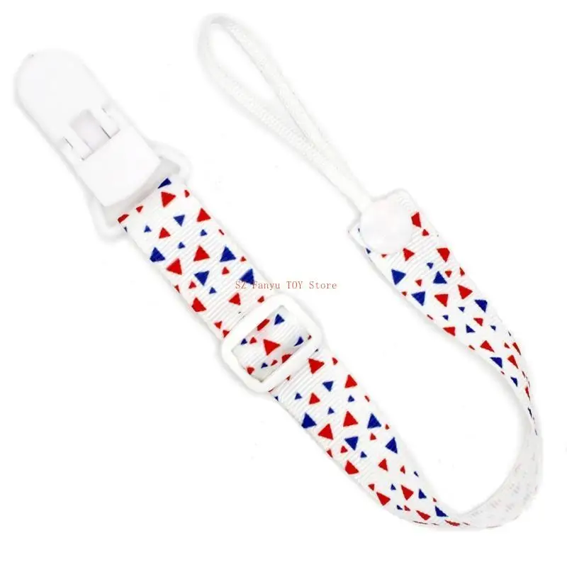 96GC الطفل عضاضة مصاصة سلسلة الدمية الحلمة المقود حزام مهديء التسنين مضغ اللعب حامل حزام للرضع حديثي الولادة هدية