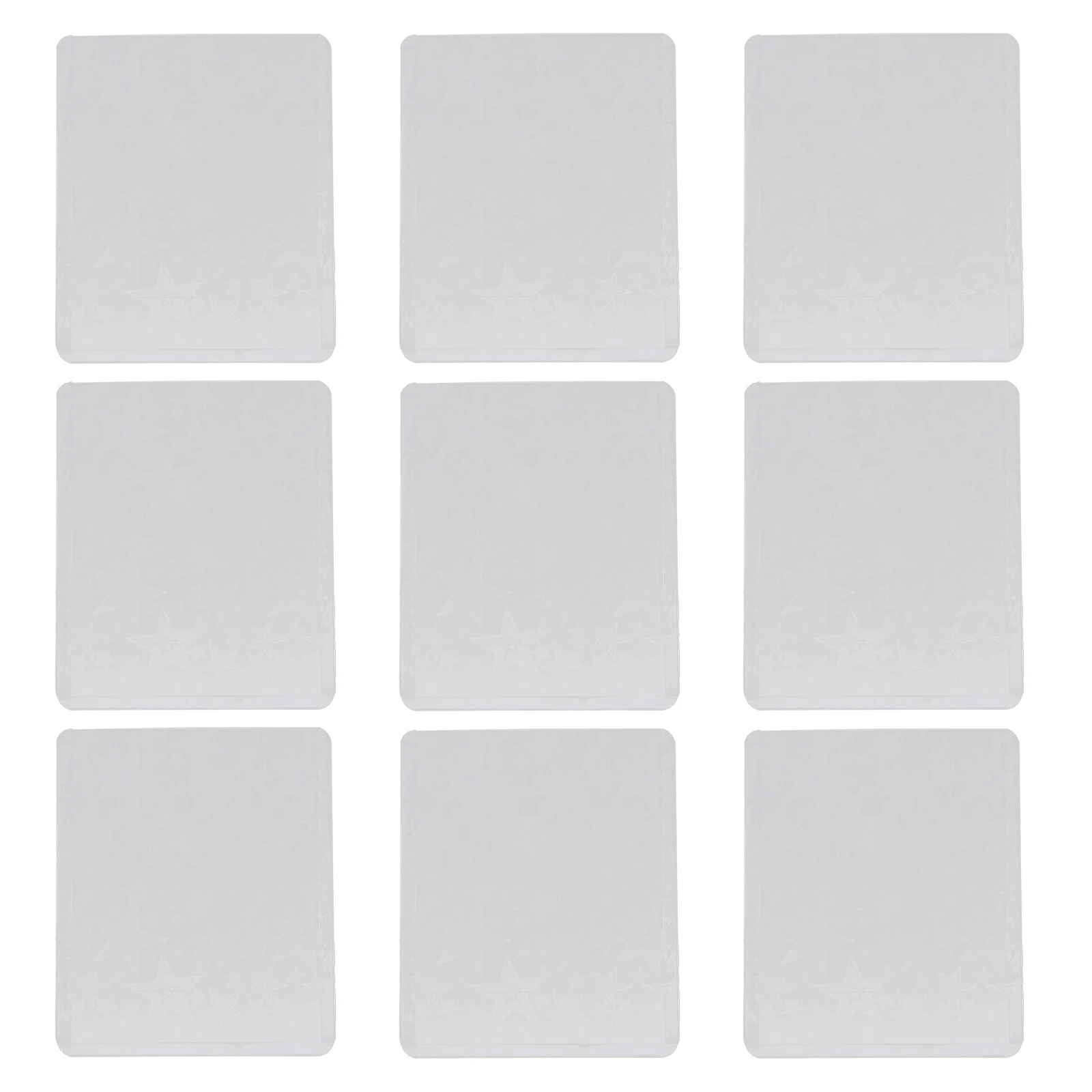 

50 Pcs Holder Cards Cover Transparent Sleeve Protective Covers Sleeves