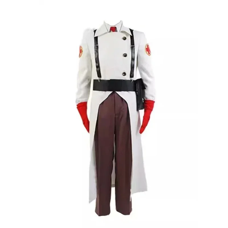 جديد 2025 A Team Fortress 2 The Medic Dr. Ludwig الزي الرسمي التأثيري أزياء الهالوين للحفلات i1k5u