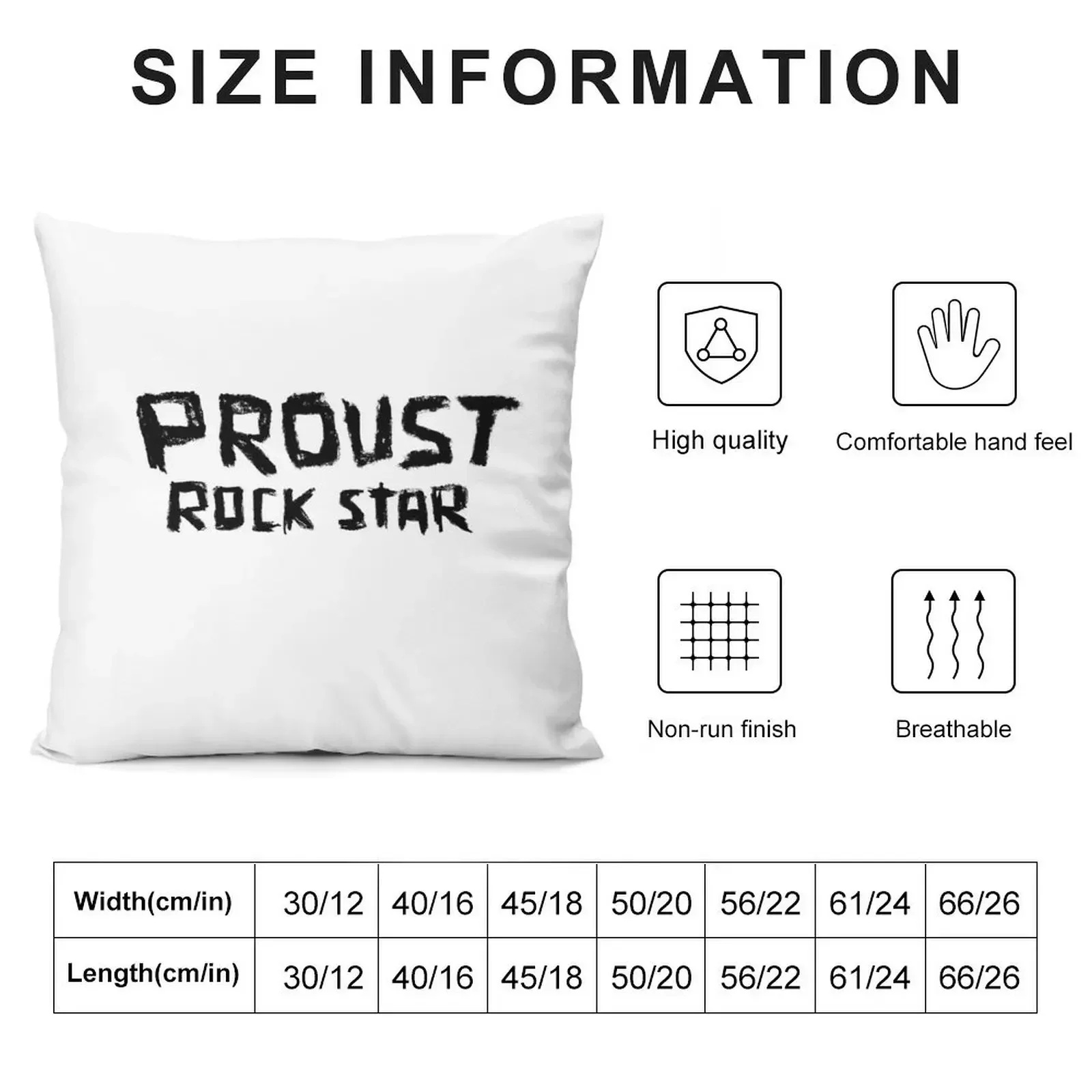 Rock Star: Proust, French Writer Marcel Proust Throw Pillow Throw Pillow pillow pillowcase