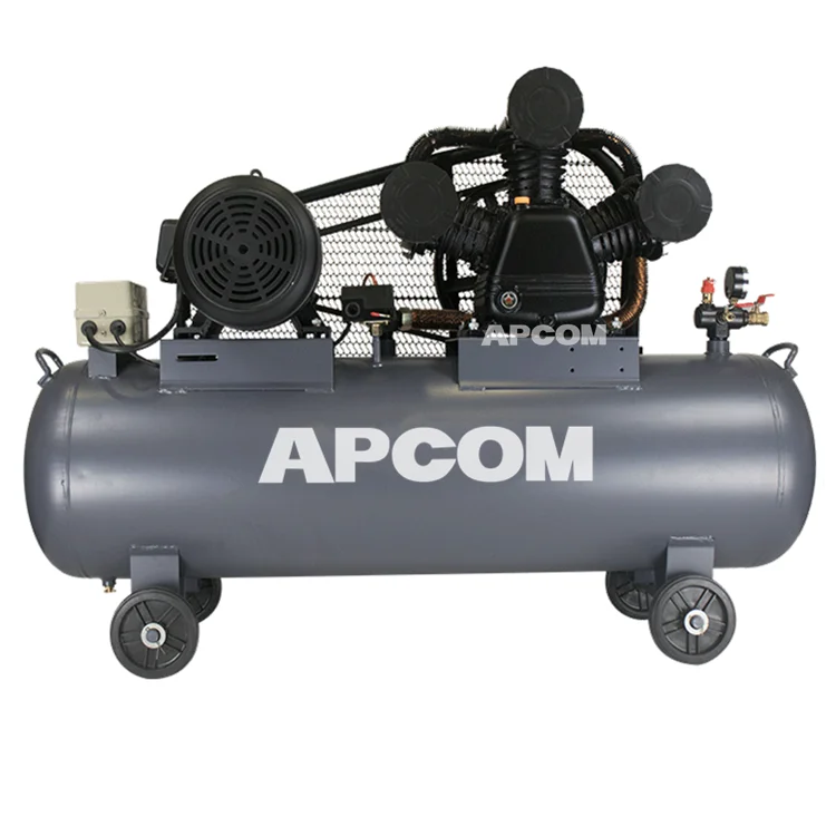 Low Noise APCOM 7.5 10 bar Reciprocating air Compressor Pump TA100 TA120 TA125 Fusheng Piston Air-compressor Aircompressor