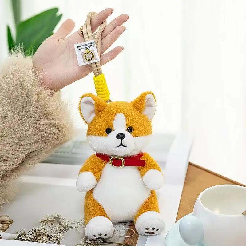 15/22cm palmowa skarb corgi lalka symulacja wypchana pluszowa zabawka lalka ręczna kreskówka urocza poduszka zabawny prezent dla dziecka lalka w domu