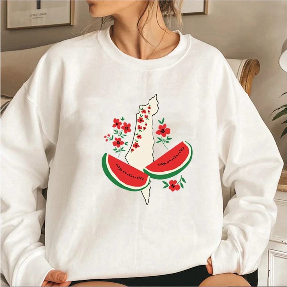 This Is Not A Watermelon Sweatshirts Funny Watermelon Women Sweatshirt Long Sleeve Graphic Hoodies High Street Fashion Clothing