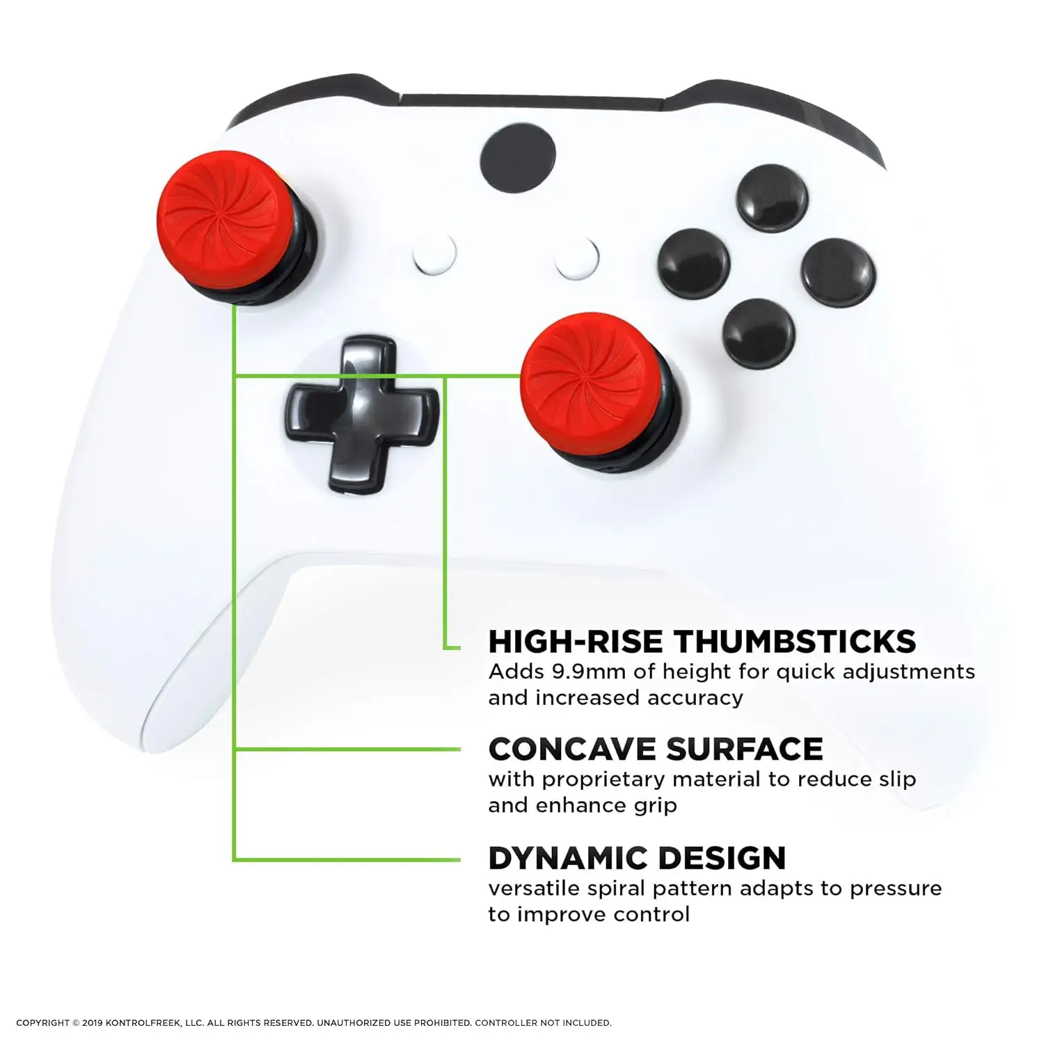 NEW Factory Wholesale Freek Galaxy Performance Thumb Grip Caps Silicone Analog Stick Caps Cover for Xbox Series S/X Controller