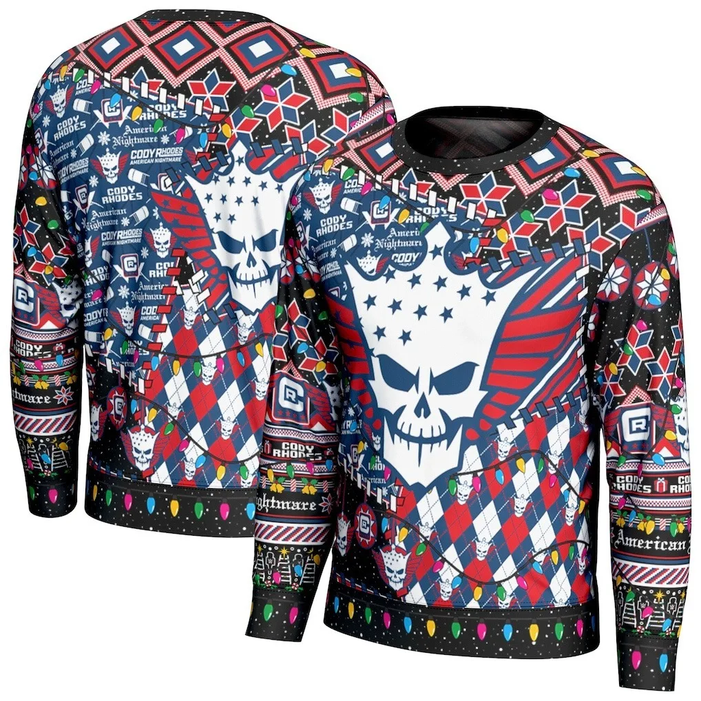 Толстовки Cody Rhodes Merch 2025, косплей, женская и мужская модная уличная одежда, модная толстовка с капюшоном, верхняя одежда