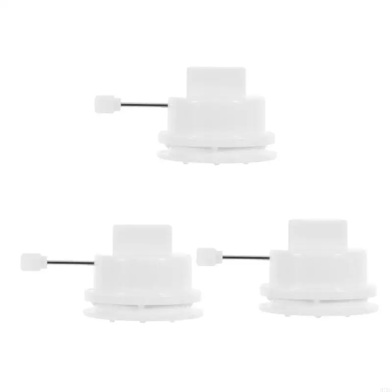 97BC Wind Up Mechanism 3PCS Plastic Interactive Creative for Craft Enthusiasts Project Clockworks Toy Replacement Movement