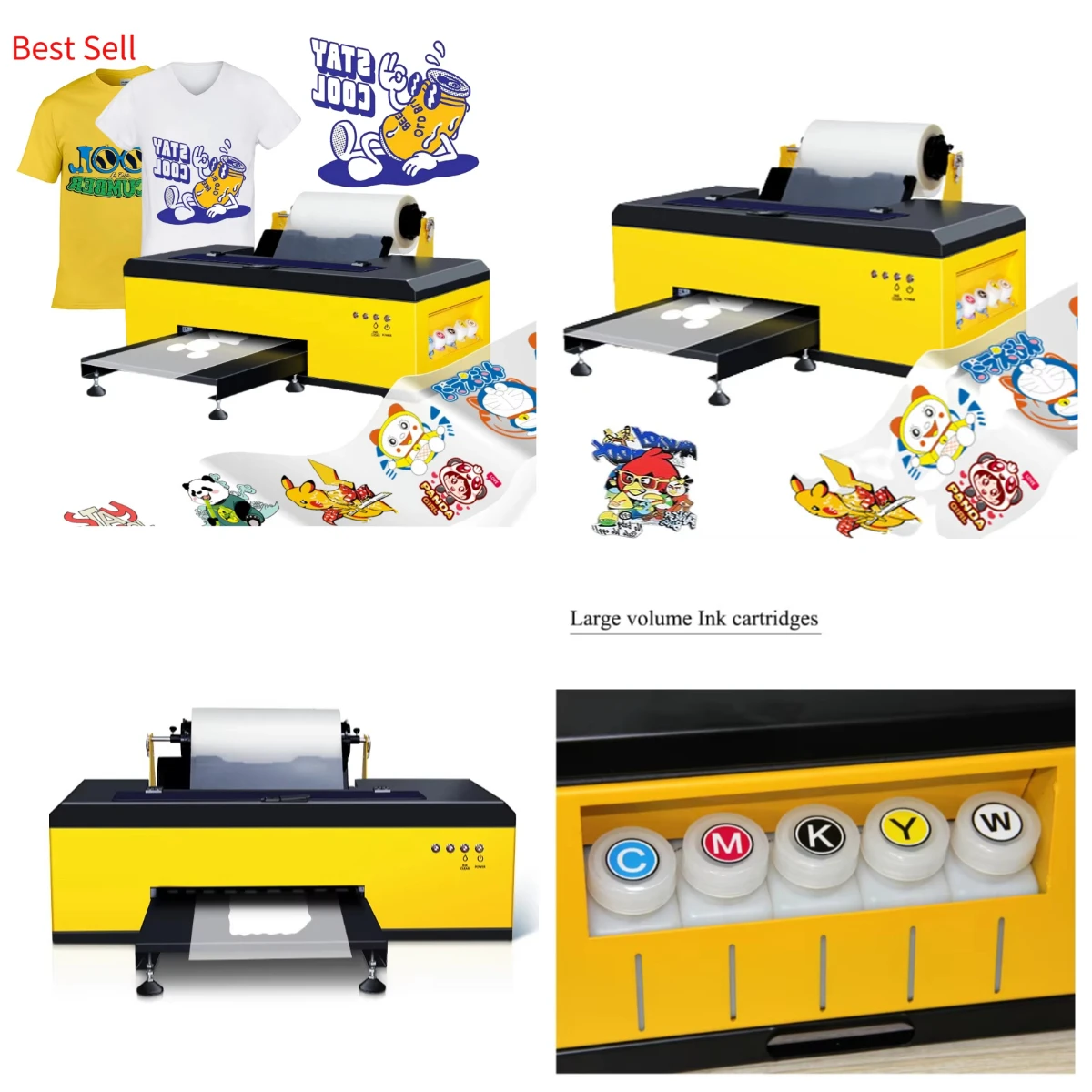 

Принтер для прямой печати на пленке WJW (DTF) формата A3, термотрансферный принтер DTF