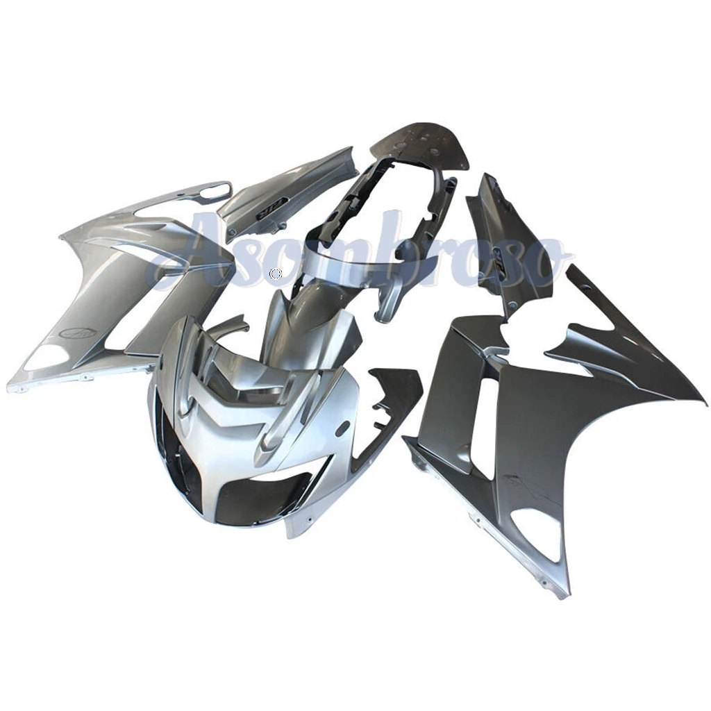 Custom Body Full fairing For YAMAHA FJR1300 2001 2004 2006 Silvery Cowling  FJR 1300 2002 2003 2005