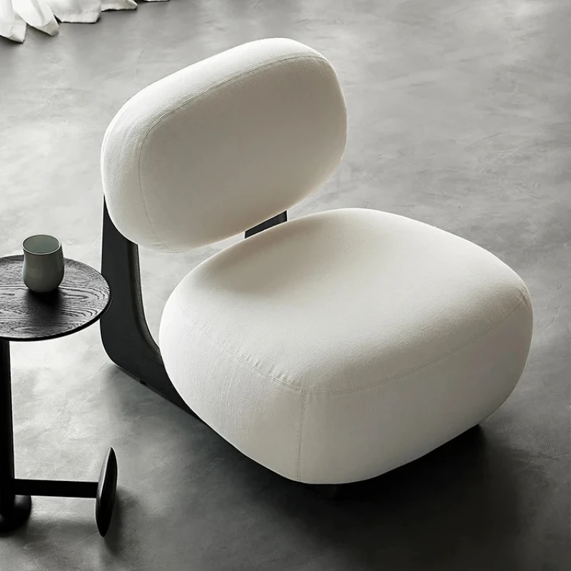 

Cloud disk L-shaped disc seat | Italian cotton and linen fabric wrapped in high-density springback sponge, floor-to-ceiling